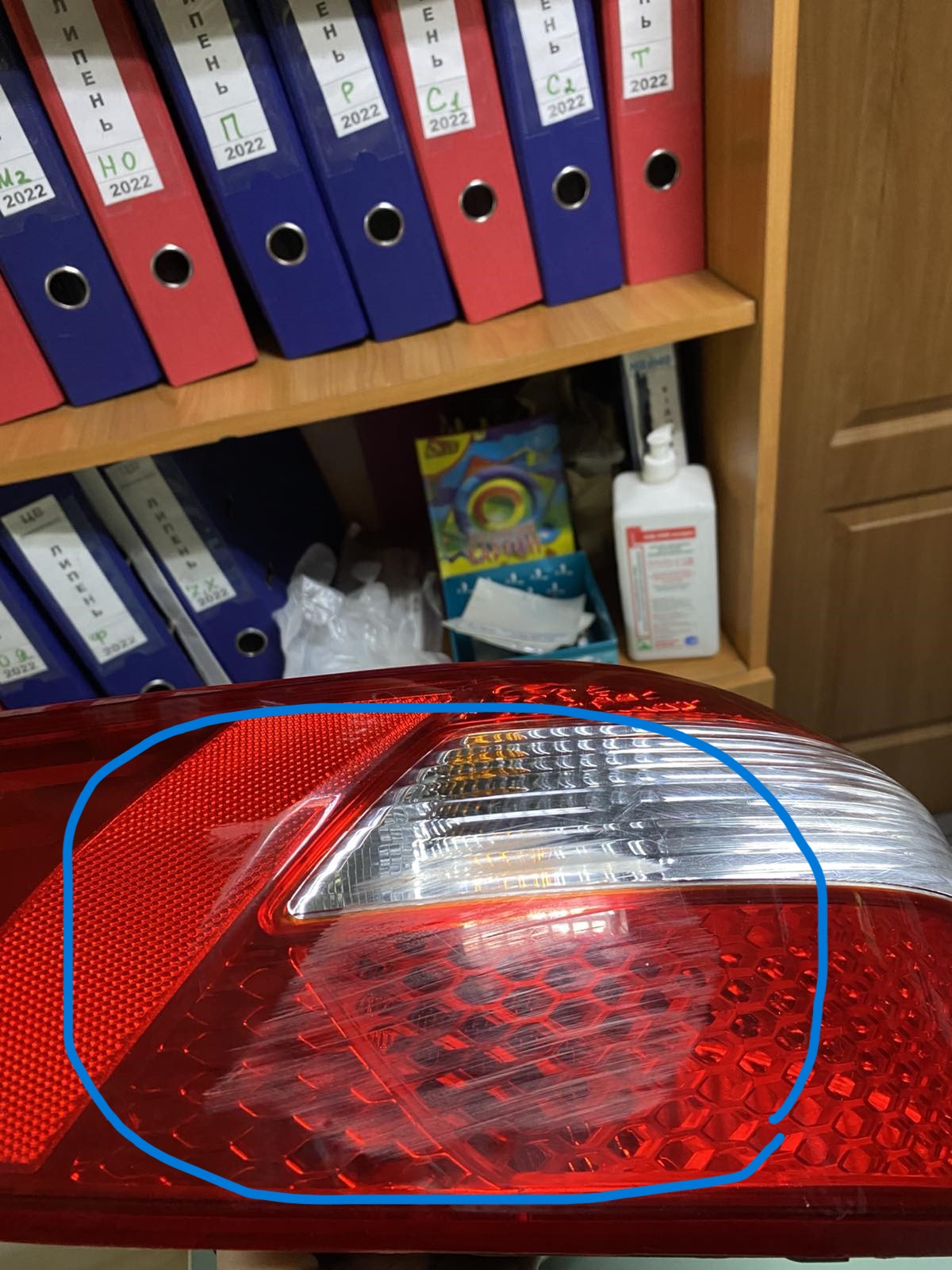 ЗЛ фара KIA Rio 19