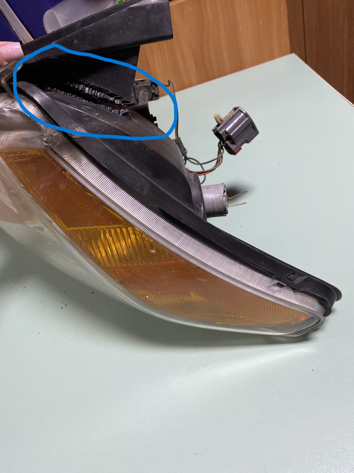 ПП фара DODGE Caliber 11