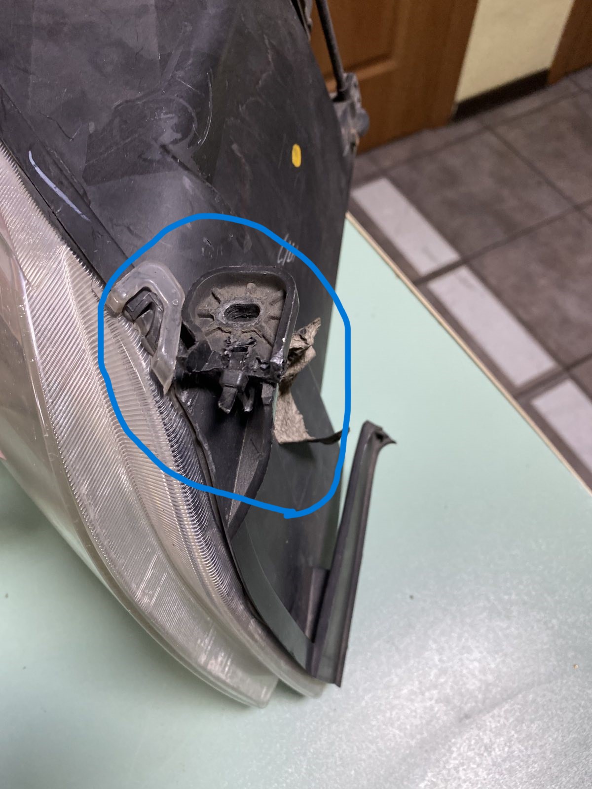 ПП фара DODGE Caliber 12