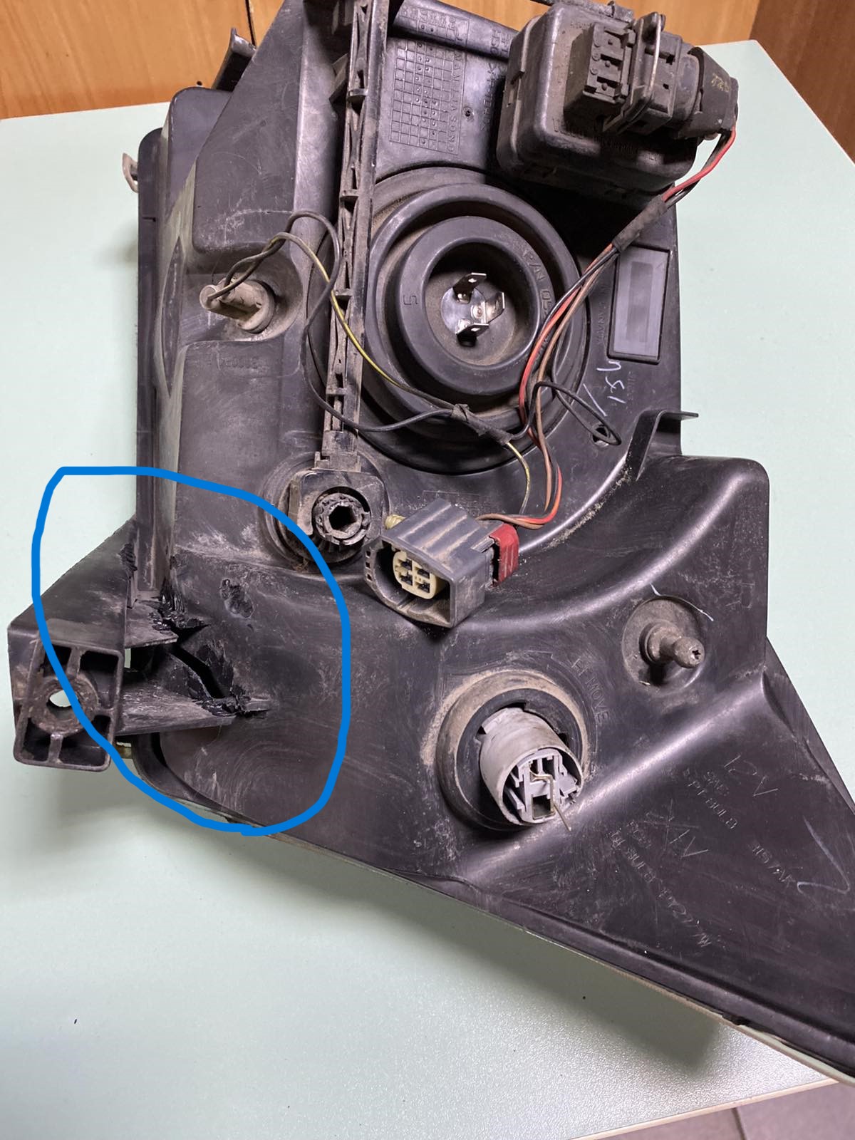 ПП фара DODGE Caliber 6